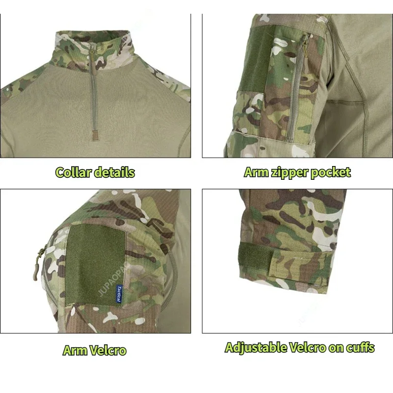 Ternos uniformes táticos ao ar livre, calças de combate, terno Ghillie, caça Airsoft roupas, treinamento de campo, roupas de camuflagem