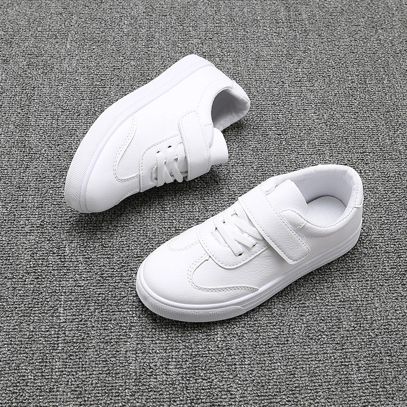 Spring and autumn boys leisure running shoes non-slip soft sole sports shoes children\'s small white shoes tennis shoes hot sale