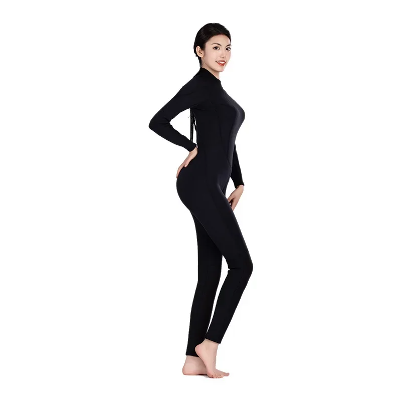 

Outdoor Wetsuit One-piece Swimsuit Women's 1.5/2 Mm Sunscreen Suit Free Diving