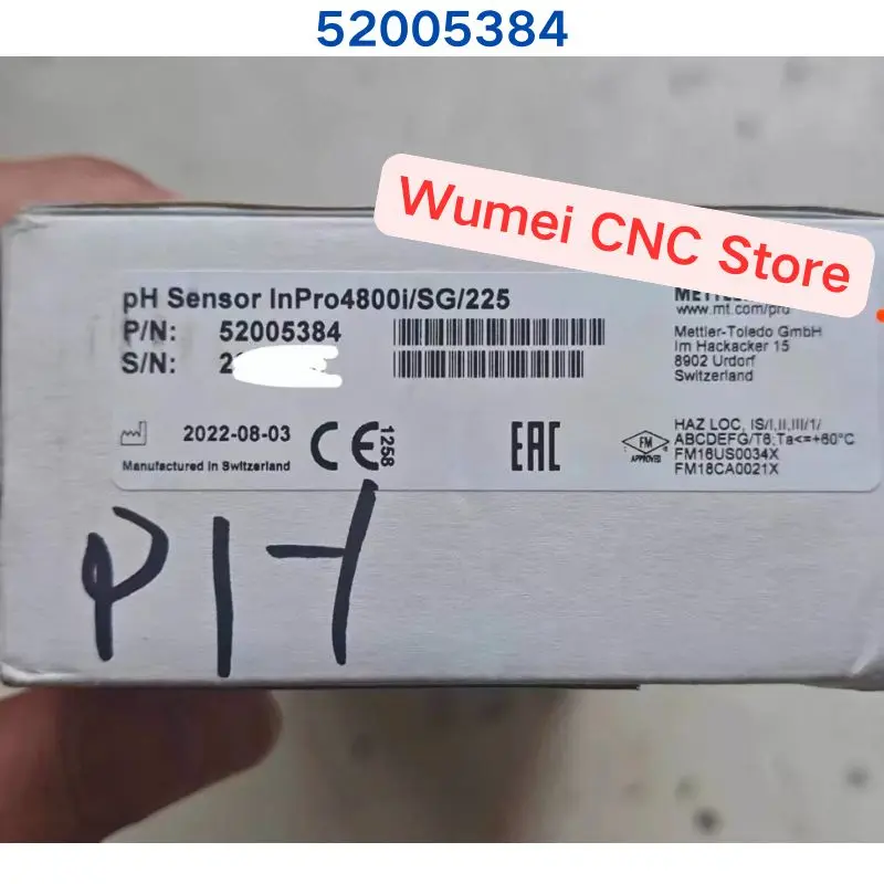 Brand New Original PH Sensor InPro4800i/SG/225 52005384