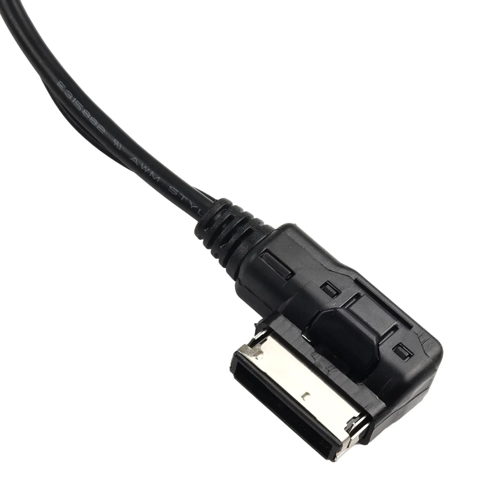 1x Wireless Audio AUX Cable Adapter  5.0 For MMI AMI MDI 2G 3G CD Radio Black ABS Direct Fit Enhanced Charging Capabilities