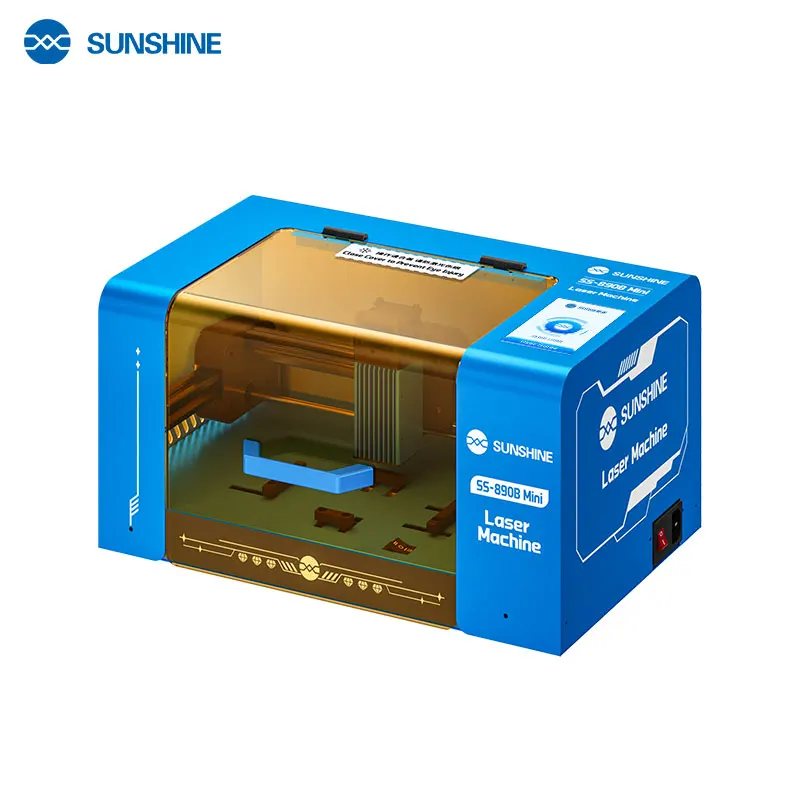 Sunshine 5W Blue LIght Laser Machine for IP8-14PM Back Glass Removing Tool and Screen Brackets Removal Repair Machine