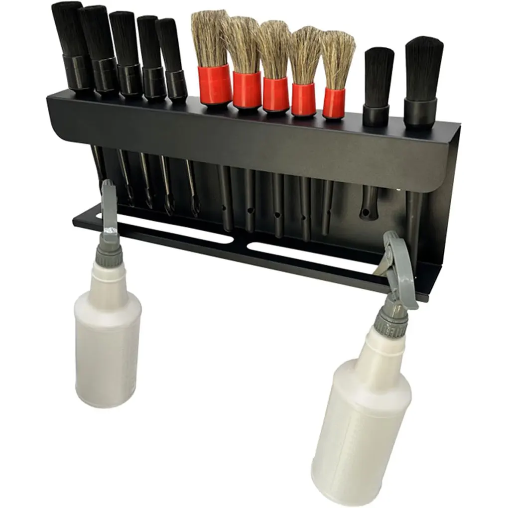 Convenient And Practical Car Detailing Brush Holder Never Misplace Brushes Again Sturdy And Durable