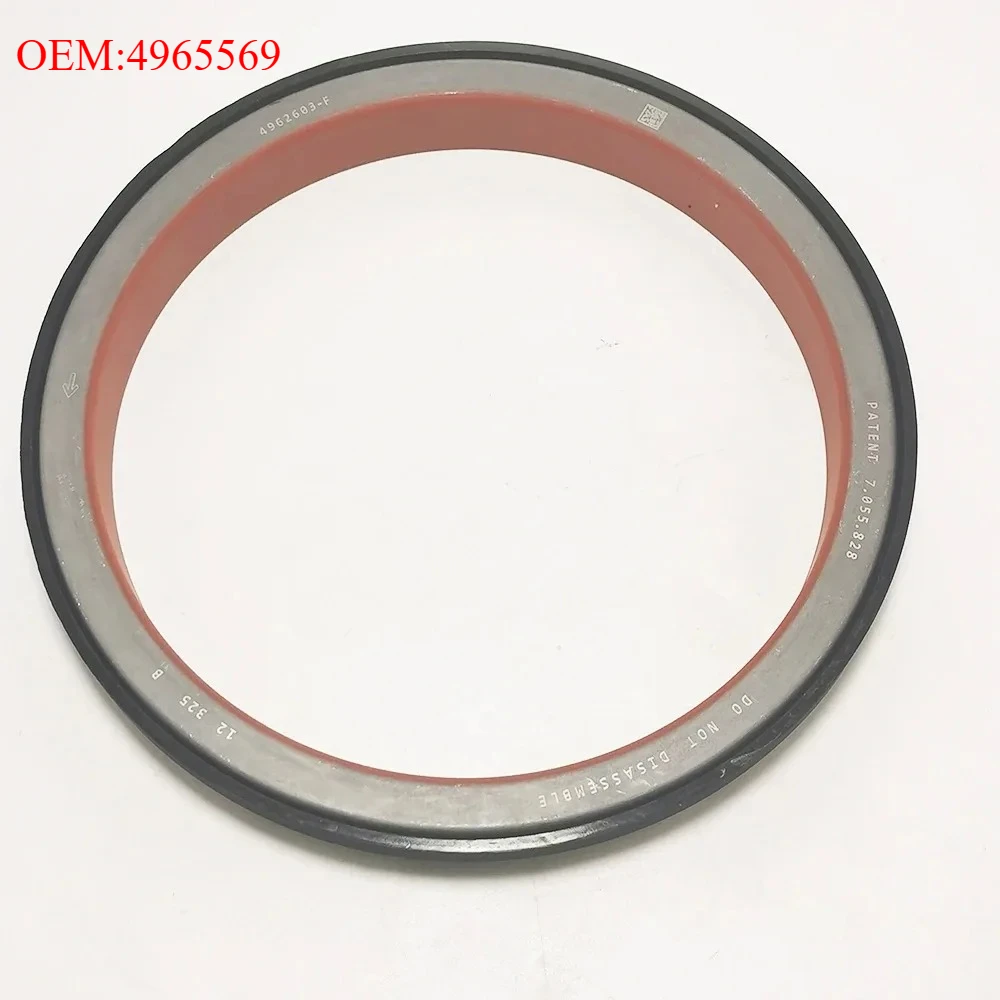4965569 High quality Brand New For 4965569 is suitable for Cummins ISX15 QSX15 engine accessories, crankshaft rear oil seal