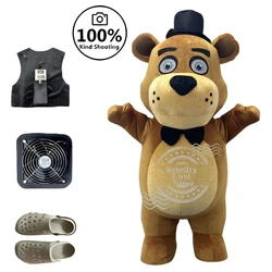 Five Night At Freddy Fnaf Cosplay Costume Inflatable Mascot Plush Cartoon Doll Halloween Advertising Street Activity Clothing