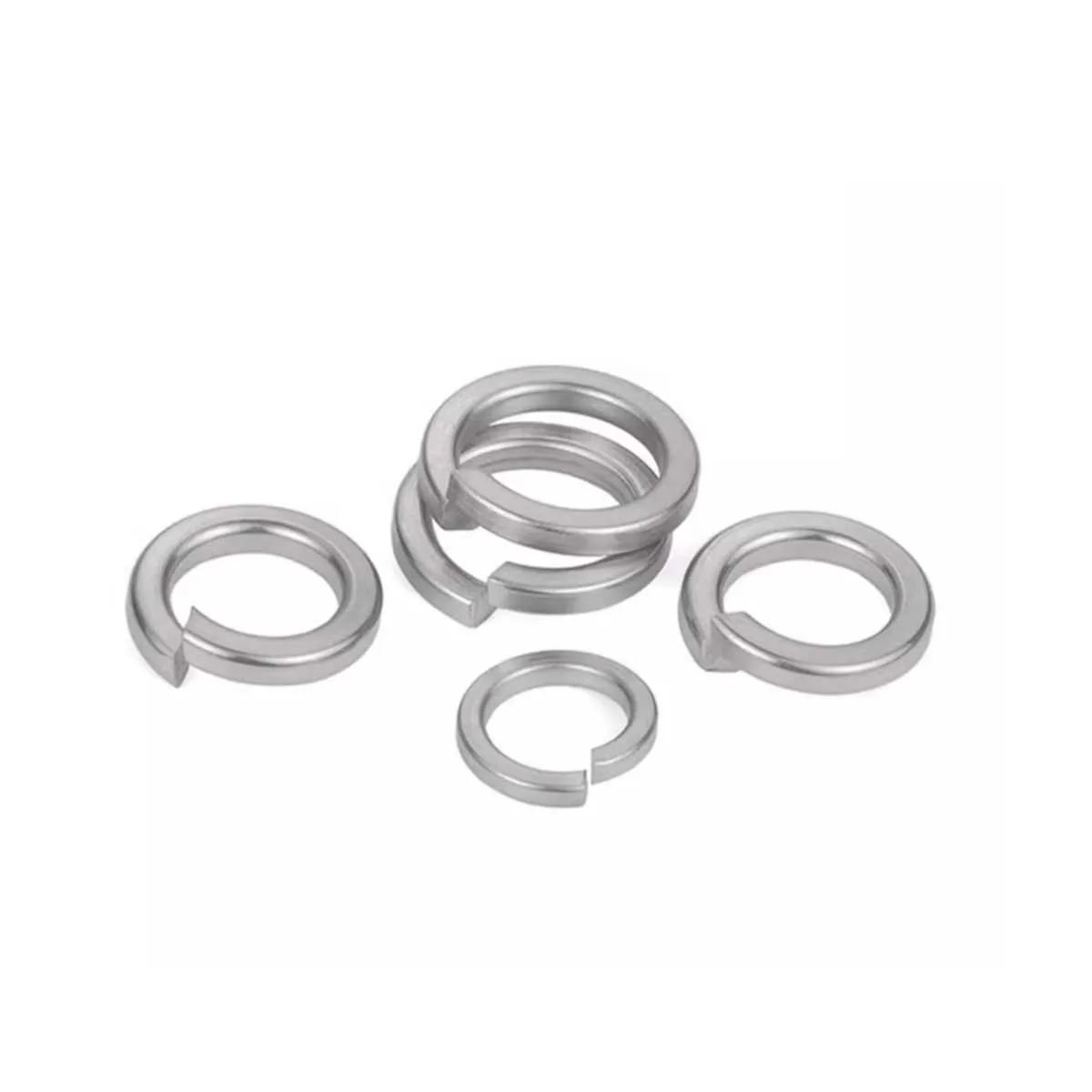 304 Stainless Steel Spring Washer/Open Gasket M2M2.5M3M4M6M8-M30