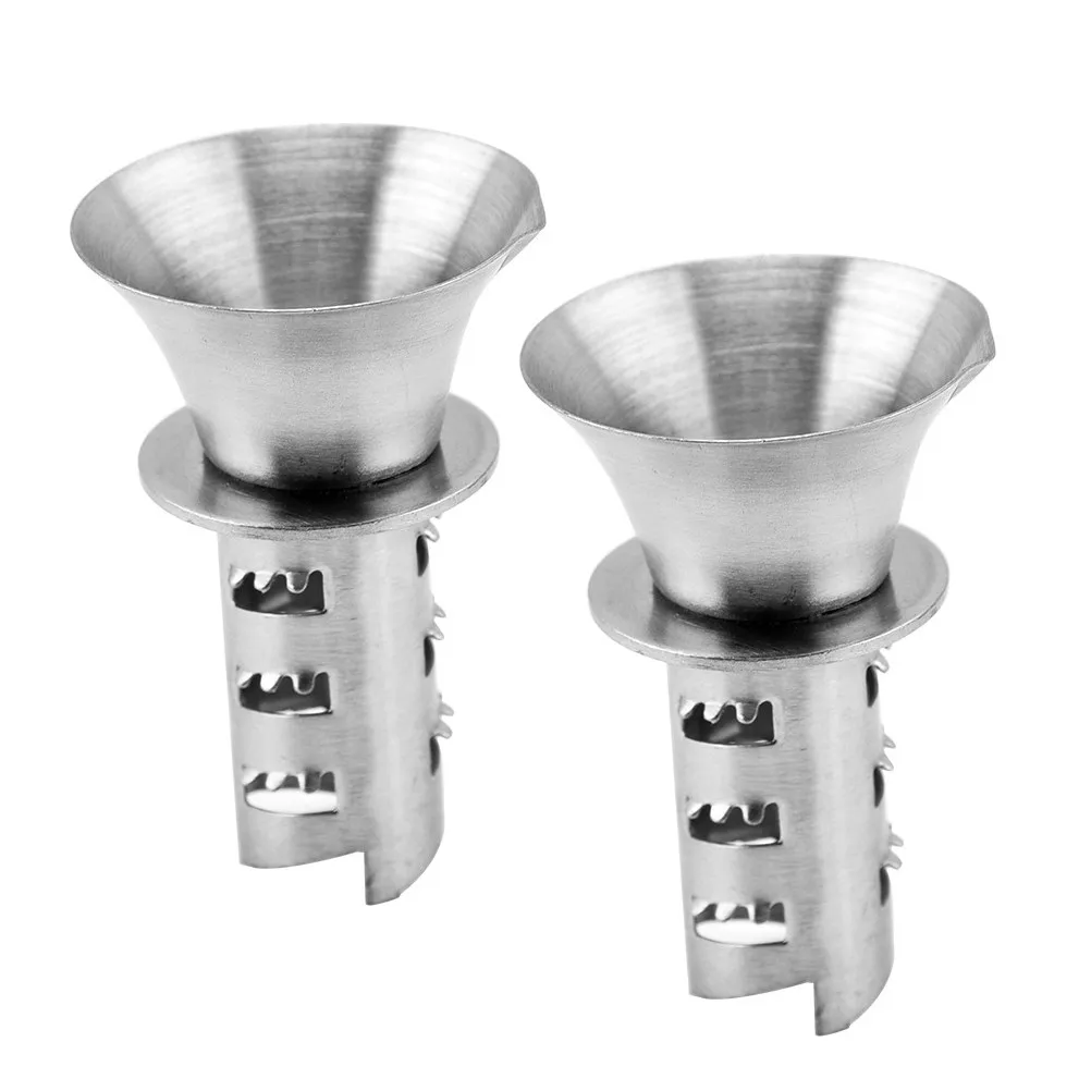 

Набор из 2-х ручных соковыжималок из нержавеющей стали для лимонов и апельсинов с носиком-дозатором, легкие и портативные, для приготовления фруктовых соков