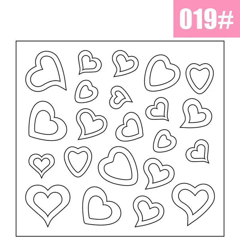 5-teiliges Nail-Art-Schablonen-Set für französische Maniküre, einfache Anwendung von Nagellack, Aufkleber für perfekte Nagelspitzen – Detail 23