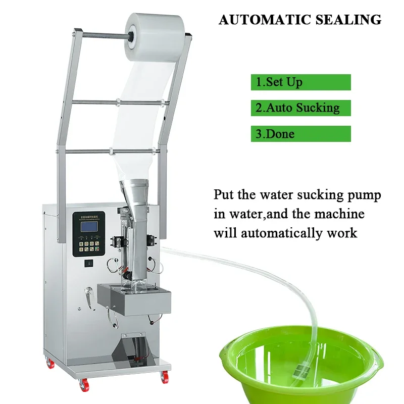 Automatic Ice Pop Packing Machine Candy Sachet Pouch Milk Juice Ice Pop Lolly Popsicle Beverage Water Liquid Packaging Machine