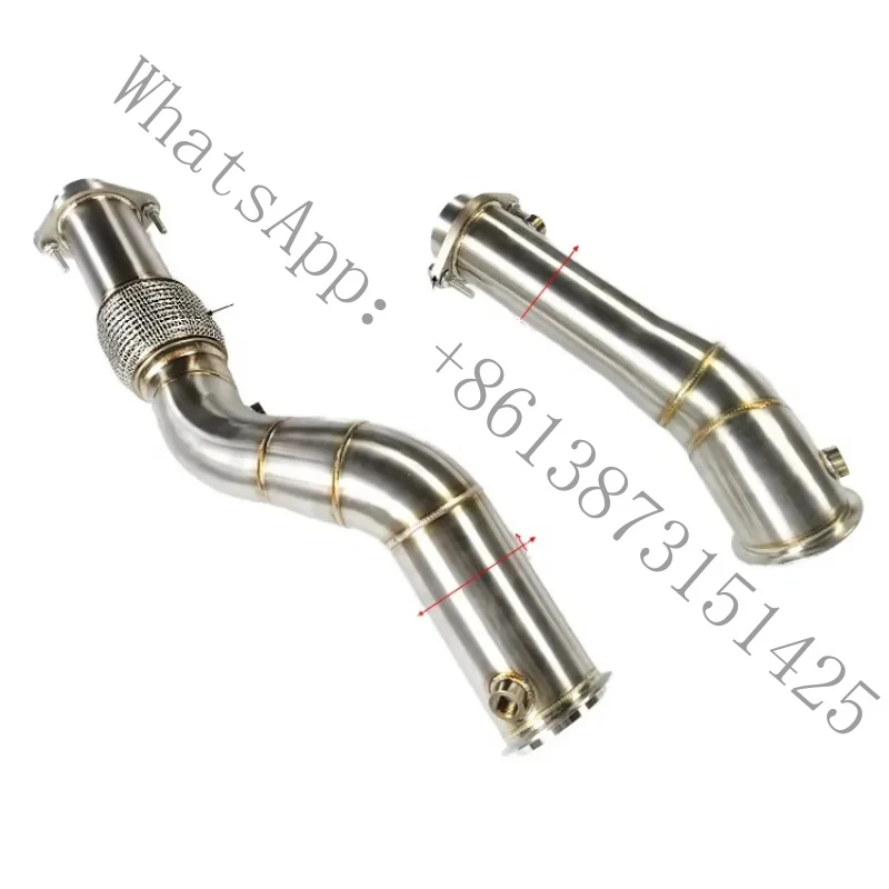 

High Performance 3.5 3 Stainless Steel Downpipe | Power S58 M3 G80 M4 G82 M2 G87 Coupe