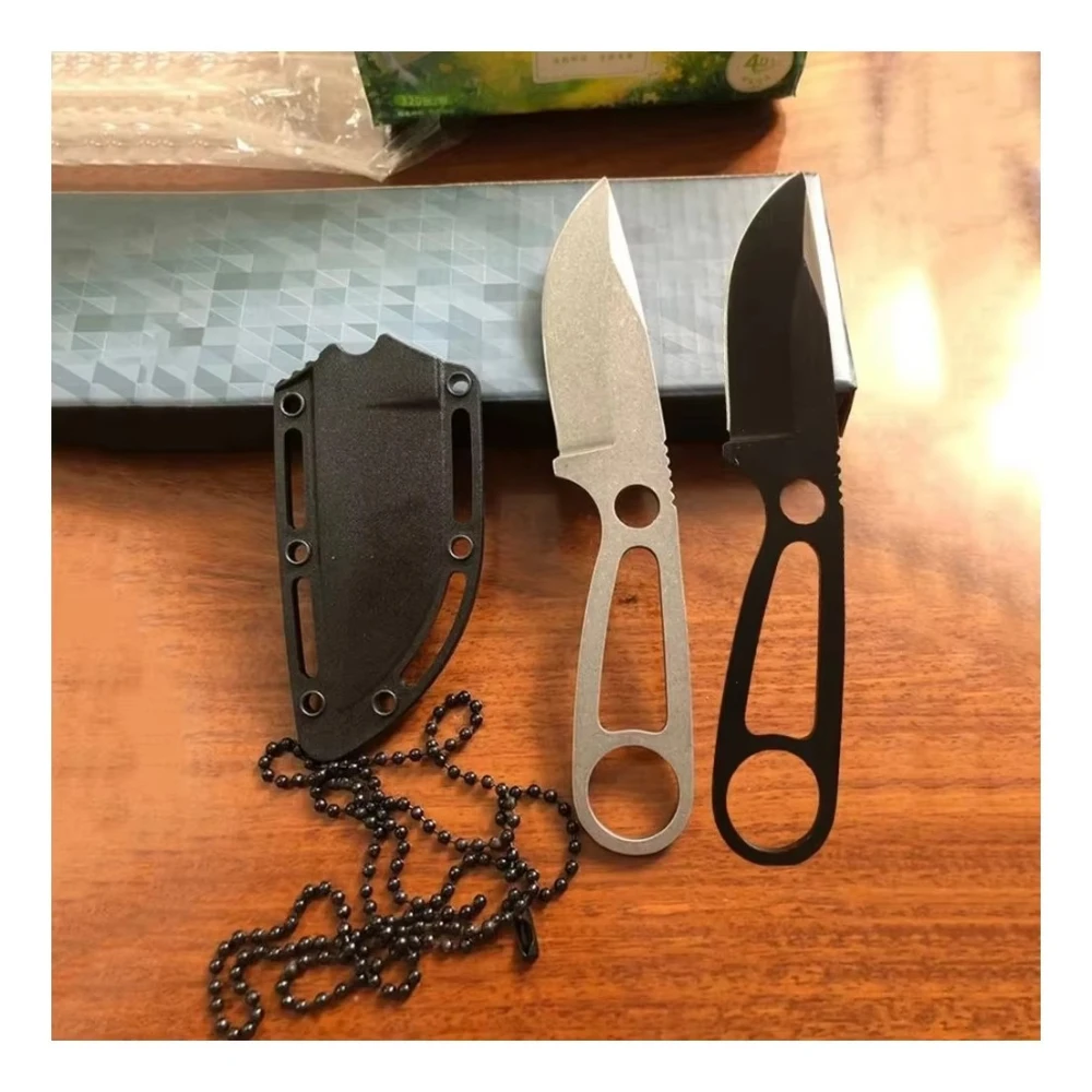 

Top Fixed Blade Knife with Kydex Sheath Pocket Knife with Keychain Skeleton Fixed Blade Knife Hand Knives EDC