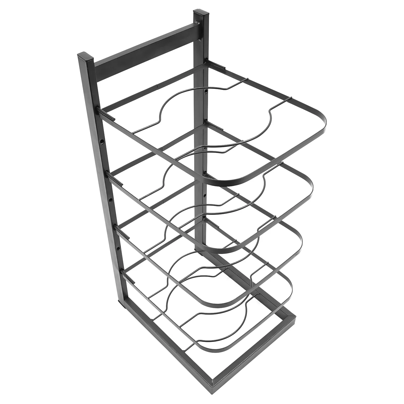 

5-tier Pot storage Rack ‎Free Standing Holder Adjustable 11.02lbs Load-bearingFor The Kitchen