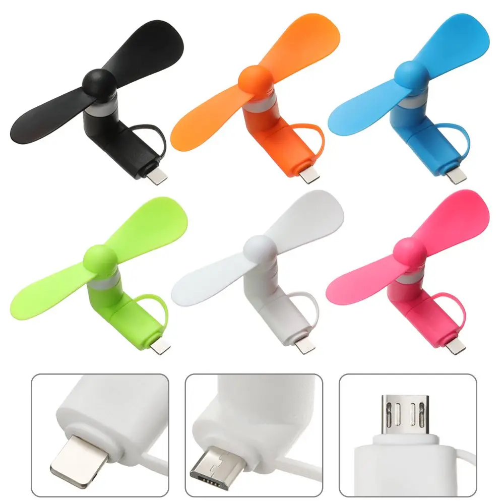 

For Huawei iPad Travel 2in1 Mini Phone Fan Portable Mobile Phone Cooler
