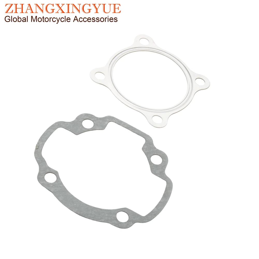 Scooter Cylinder Gasket Set Top End For MBK Booster 100 Nitro Ovetto 100cc 4VP Minarelli 2-Stroke Engine Parts