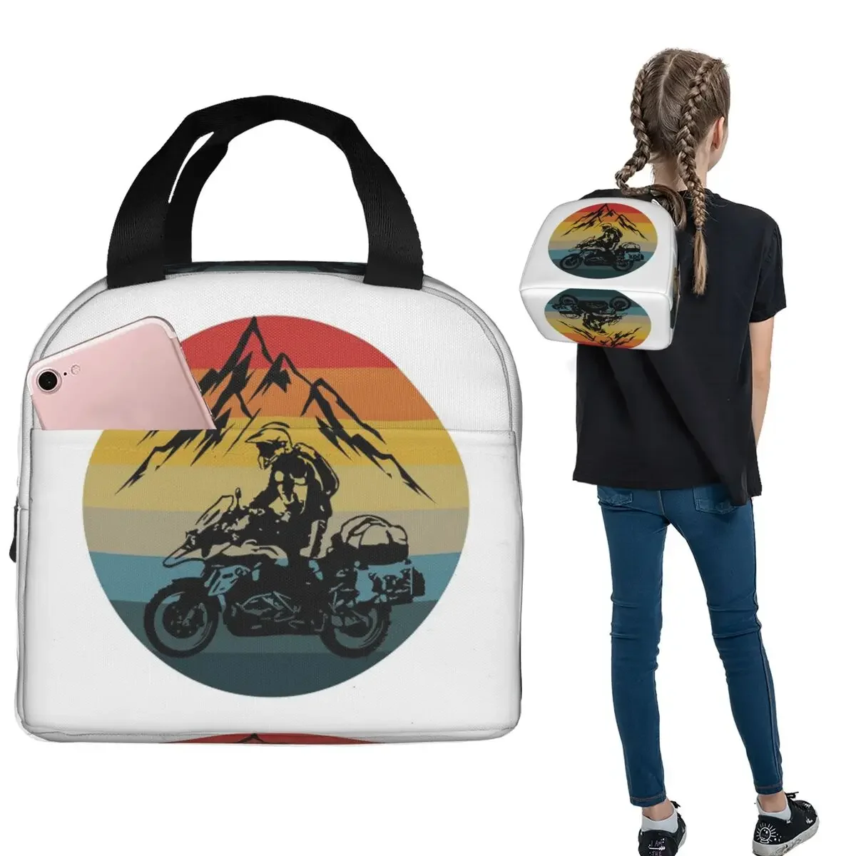 

Термосумка для еды Mountains Off Road 1200 GS 1250 Adventure Motorcycle Travel, портативный контейнер для еды, термобокс-тоут