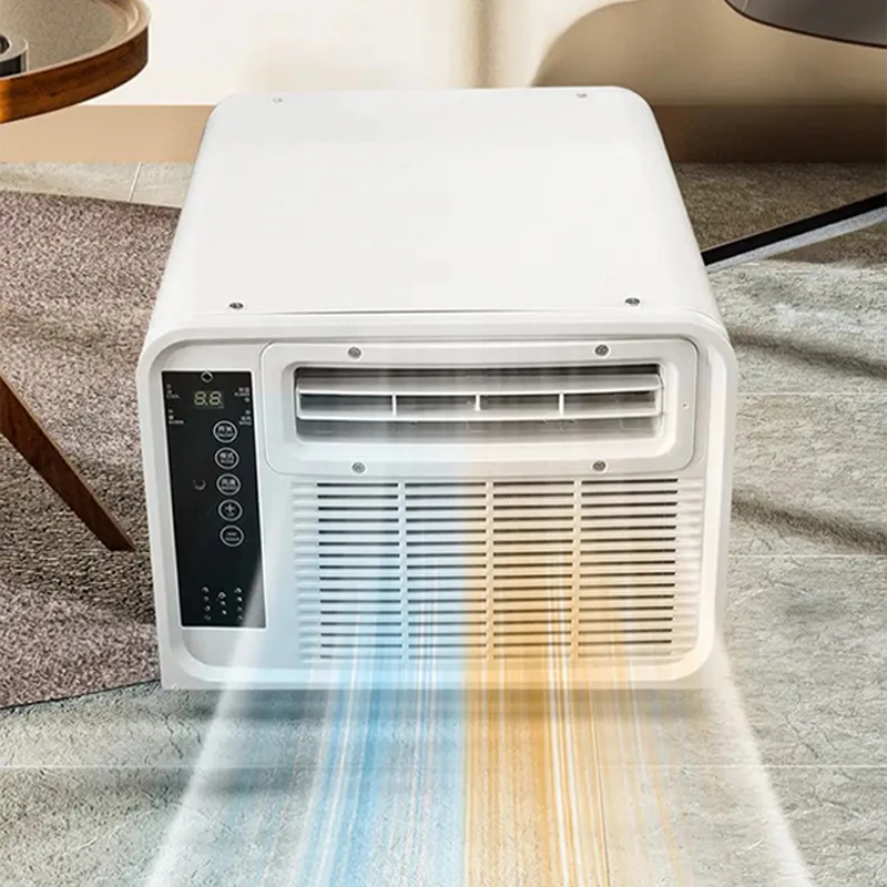 

Двухрежимный кондиционер с москитной сеткой и функцией охлаждения Портативный кондиционер для улицы Электрический вспомогательный обогрев для домашних животных