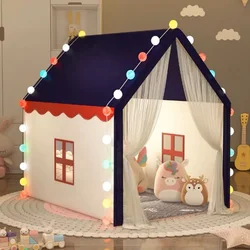 Portable Baby Play House Children Tent Teepee Tent Enfant Kids Tent Pink Blue Kids Play House Indoor Outdoor Toy Princess House