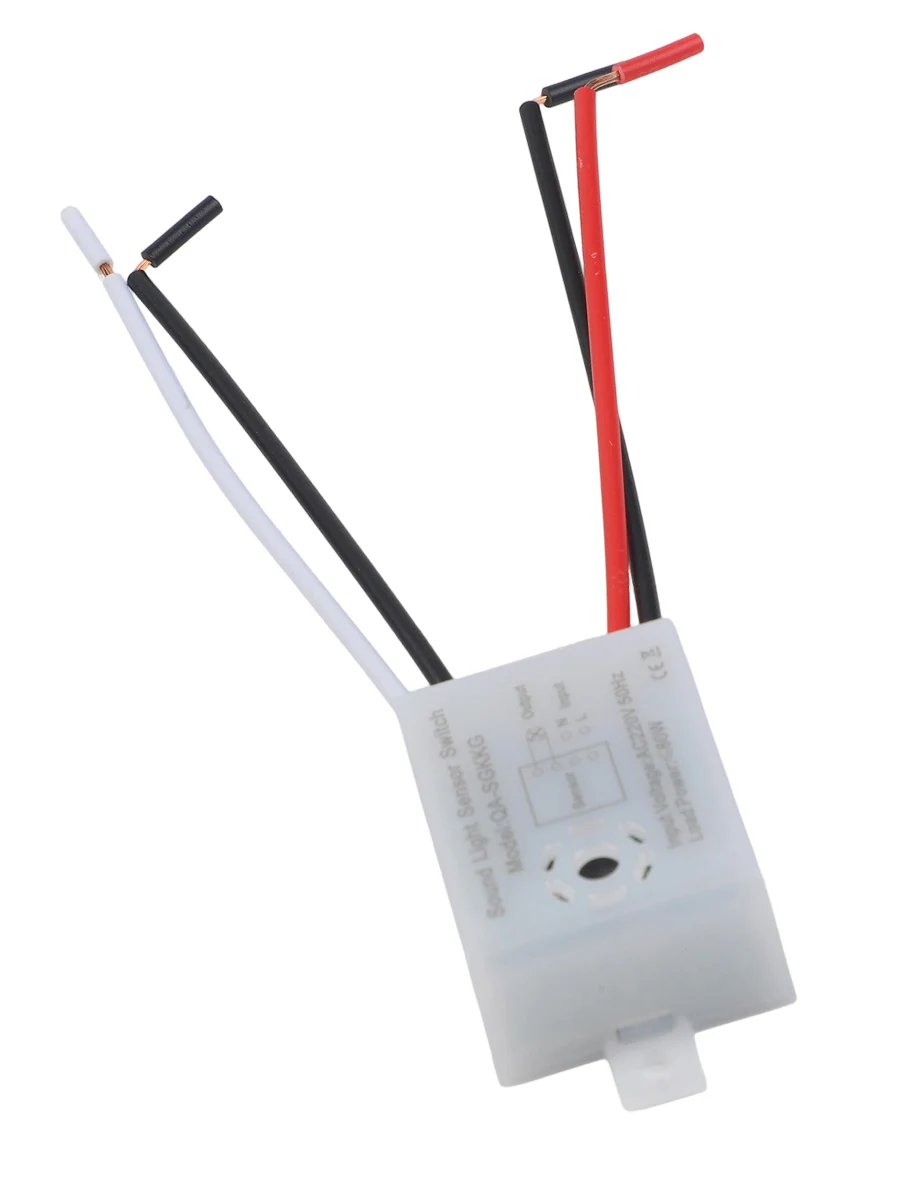 Automatic Lighting For Warehouses Light Control Sensor Sound Light Sensor Switch IP44 Protection Rating Delay Shut-Off Function