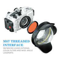 Seafrogs New Arrival 60 Meters Waterproof Camera Housing for Olympus Tough TG-7 Camera Professional Diving Photography Case Tg7