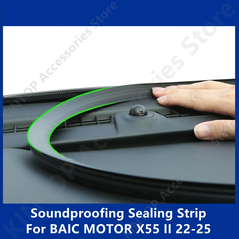 For BAIC MOTOR X55 II 22-25 Soundproofing Sealing Strip,Car Interior Decoration Modification Protection Accessories Refit