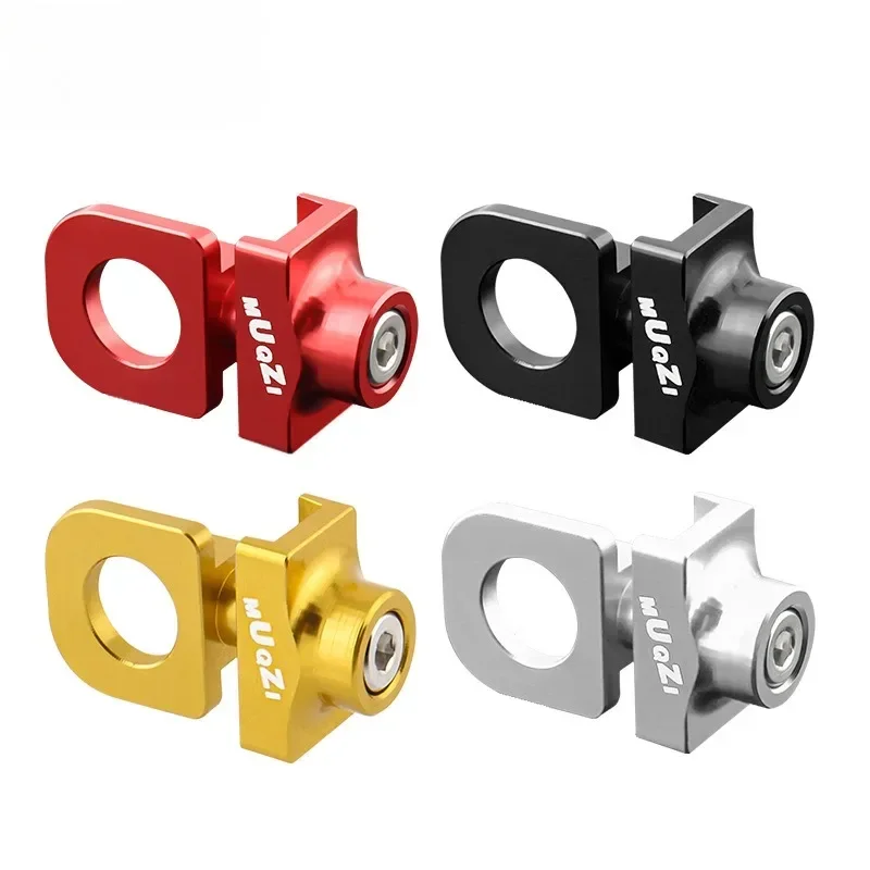 New Bicycle Chain Adjuster Tensioner Fastener Aluminum Alloy Bolt for BMX Fixie Bike Single Speed Bicycle Bolt Screw image 2