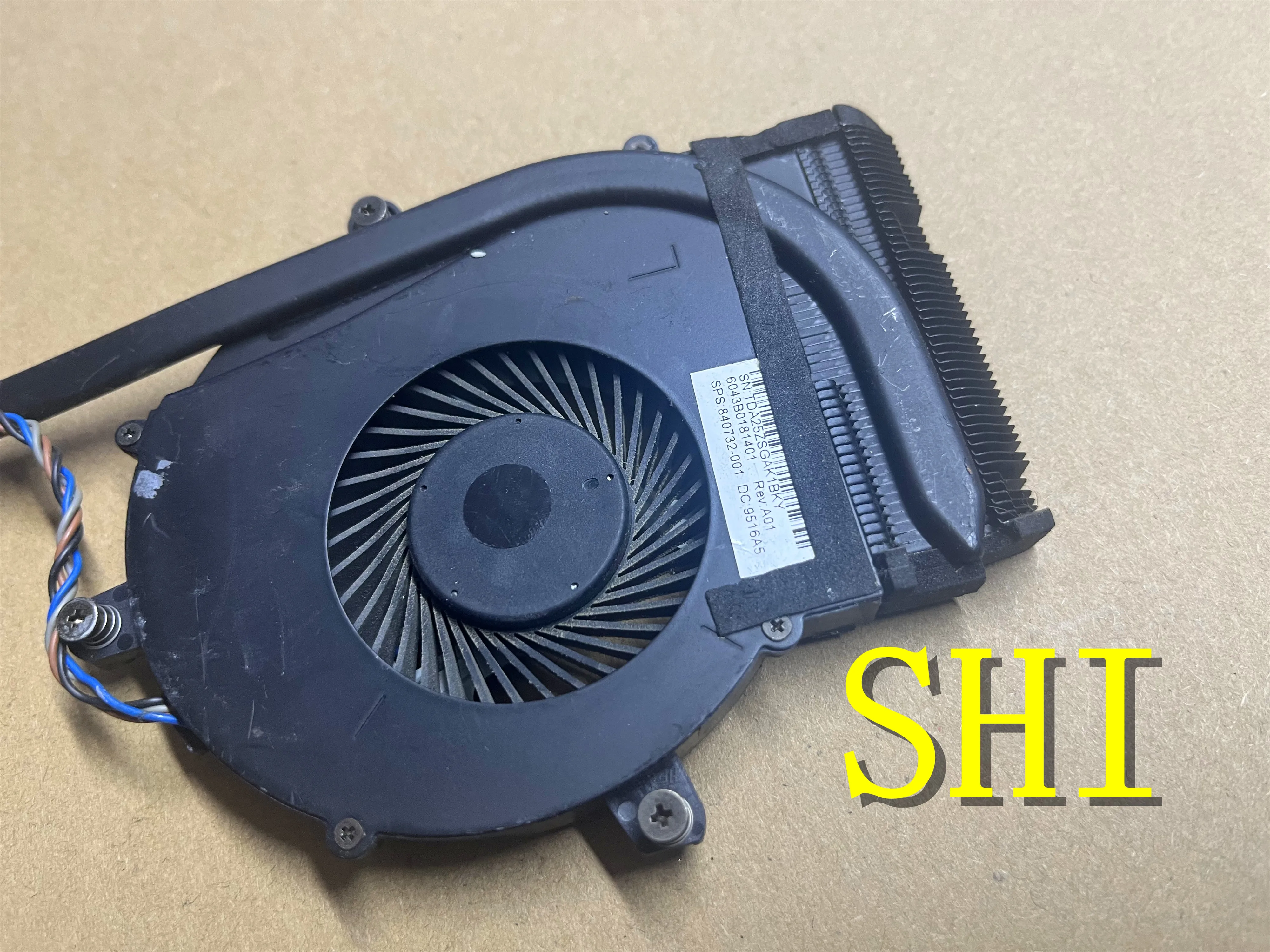 مروحة رادياتير أصلية لـ HP 100 G2 ، G2 Heatsink ، شحن مجاني 6043b01401