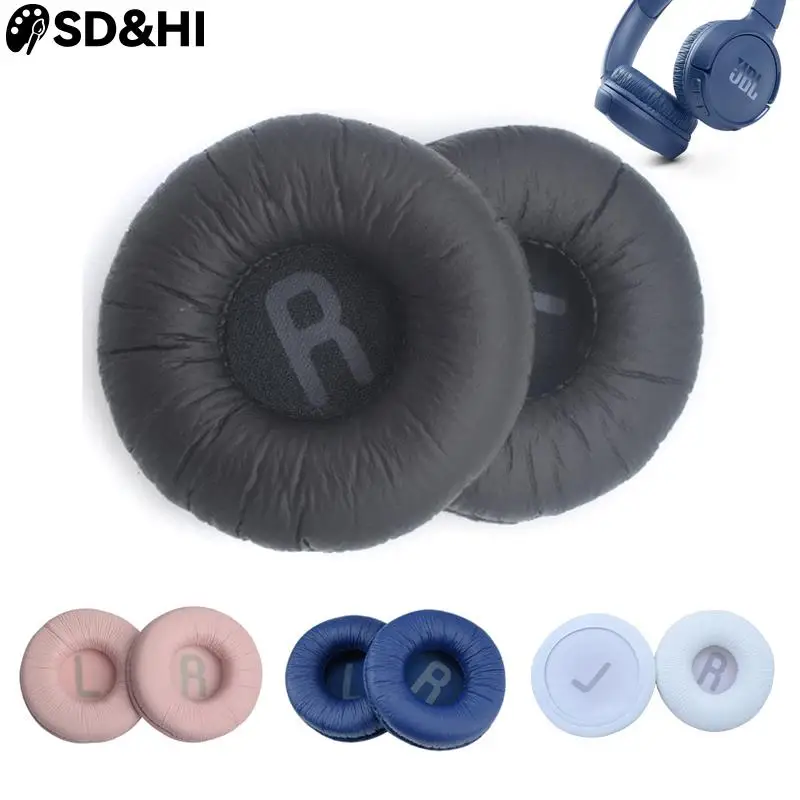 Ear Pads For JBL Tune600 T450 T450BT T500BT 600BTNC Headphone Earpads Replacement Headset Ear Pad PU Leather 70mm Diameter