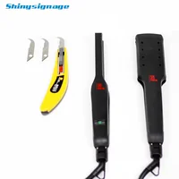 Doblador de letras de canal acrílico publicidad herramienta de forma de arco/ángulo de señal luminosa 3D + 1 cuchillo de gancho