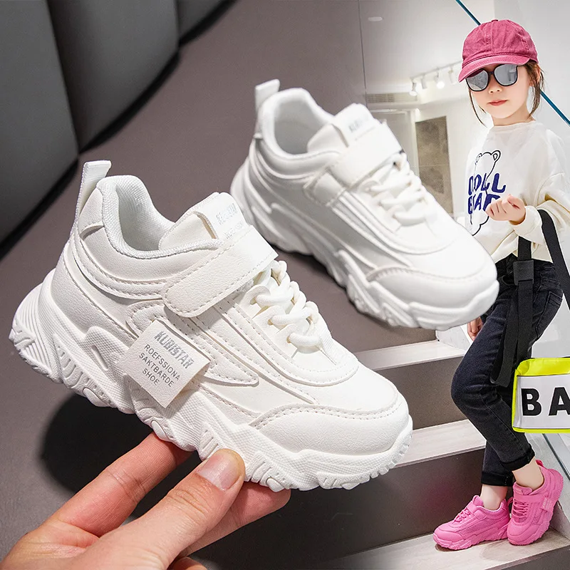 Girls Children Sneakers Autumn Winter Kids Casual Breathable Walking Sport Running Baby Shoes Girls Footwear