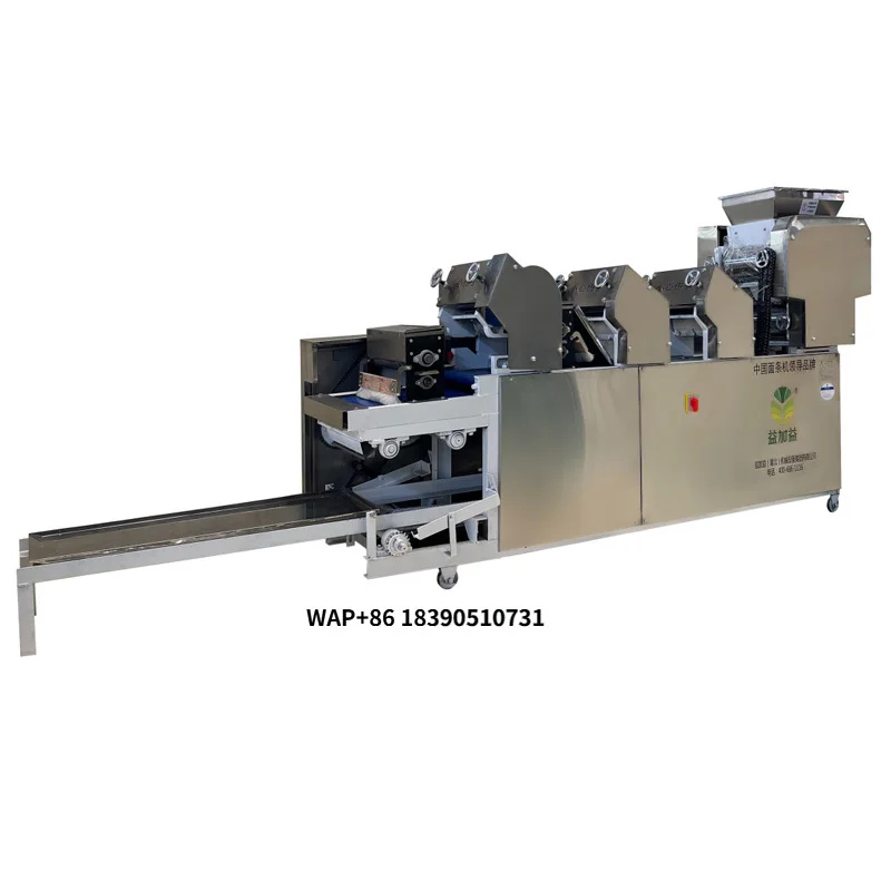 Máquina para Hacer Fideos Instantáneos Comerciales de Alta Calidad, Máquina Automática Eléctrica para Producción de Pasta Fresca y Ramen