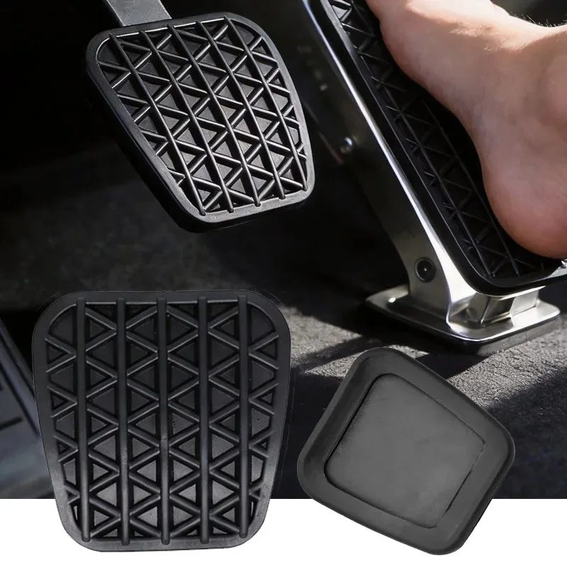 Non Slip Rubber Pedal Pads Durable Auto Spare Parts 13281359 560775 2Pcs Car Brake Clutch for Regular Vehicle Repair and Replace