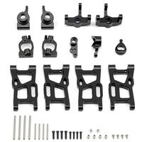 Wltoys 144010 144002 124017 124019 124018 144001 124007 RC car Upgrade Parts Metal Kit drive Shaft Swing Arm Steering Cup