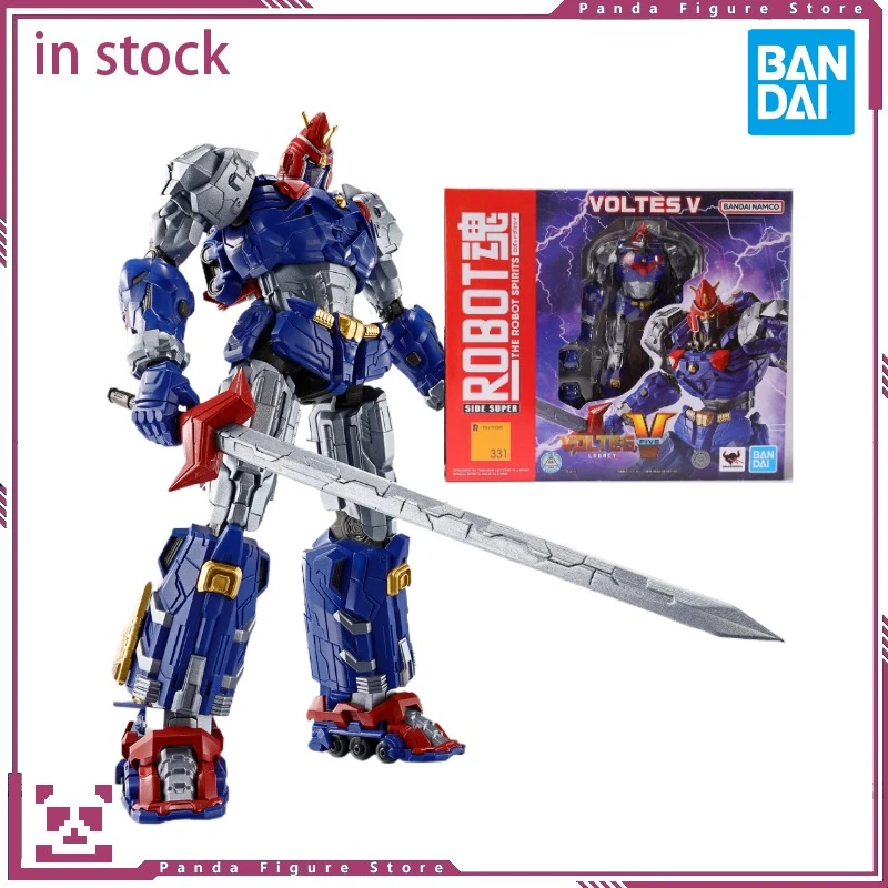 

THE ROBOT SPIRITS 331 Super Electromagnetic Robot VOLTES V Anime Figure Model Toy Collectible Gift Kid in Stock BANDAI Original