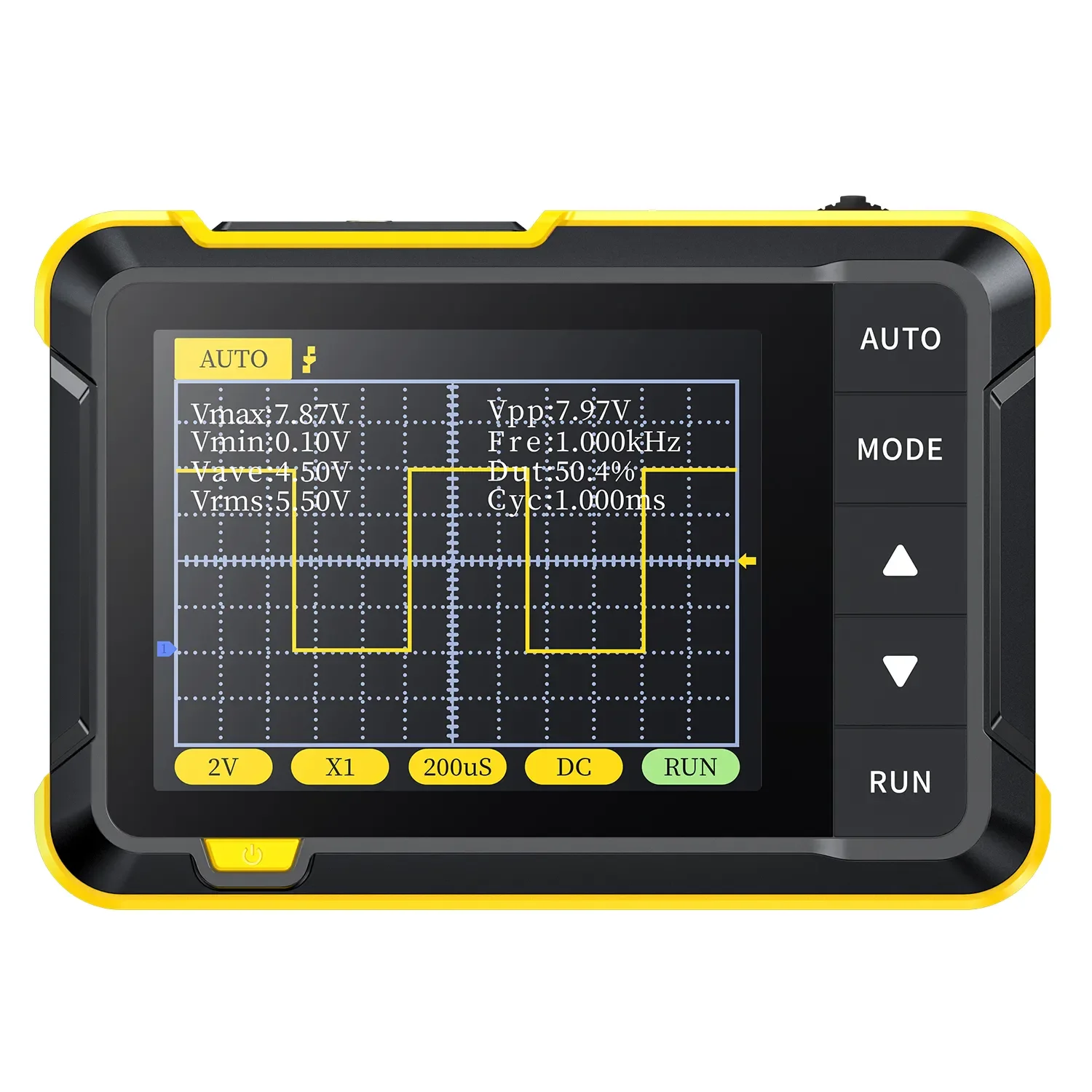 FNIRSI DSO152 Portable Mini Handled Digital Oscilloscope Auto 200KHz Bandwidth 2.5MSa/s Sampling Rate Electronics Repair Tools