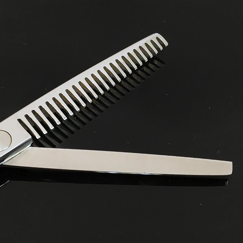 

6.0 Inch Invisible Hair Thinning Scissors, 440C steel, 23 teeth, professional barber scissors B2-623 for salon use