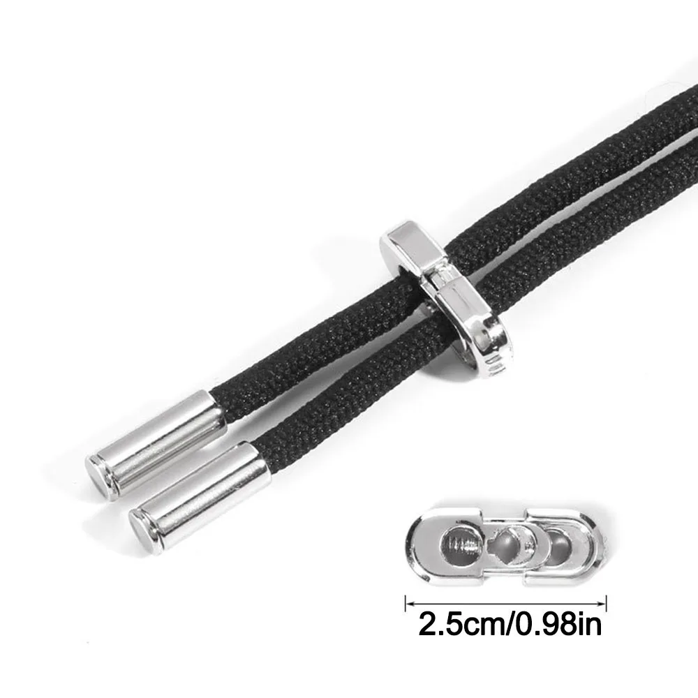Elastic Waistband Drawstring Adjustable with Buckle Sport Pants Rope Sweatpants Waist Drawstring Strap