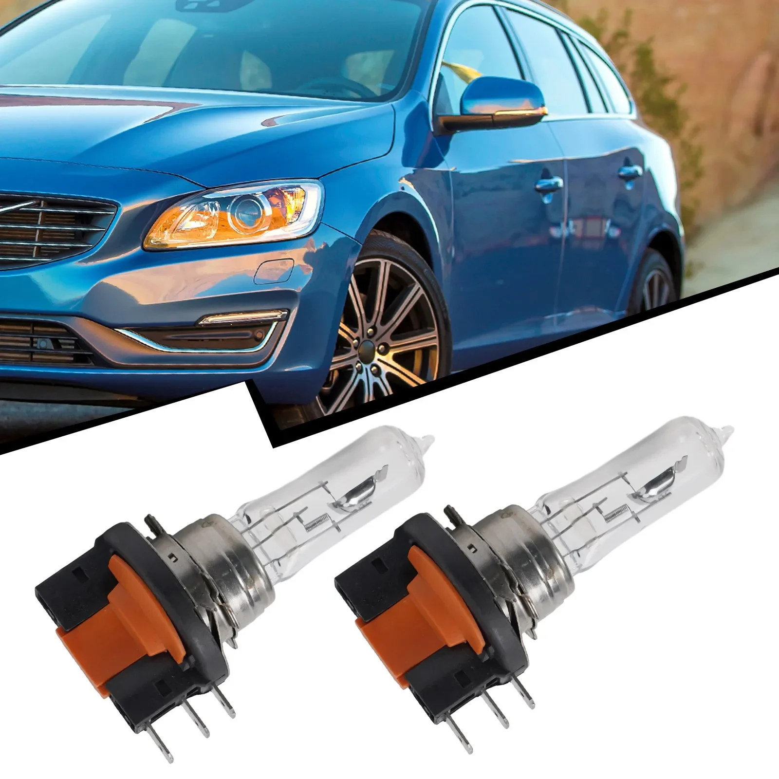 2Pcs H15 12V 15/55W…