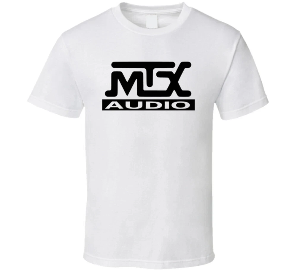 

Футболка с логотипом Mtx Sound Car Audio Sub Woofer, элитный роскошный топ для мужчин и женщин Y2k