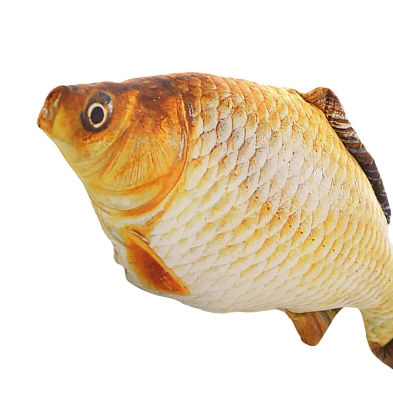 40Cm 3D Fish Throw Pillow Cute Aquatic Theme Decorative Cushion for Bedroom Office Sofa Xmas Gift Idea Carp Pillow view 3