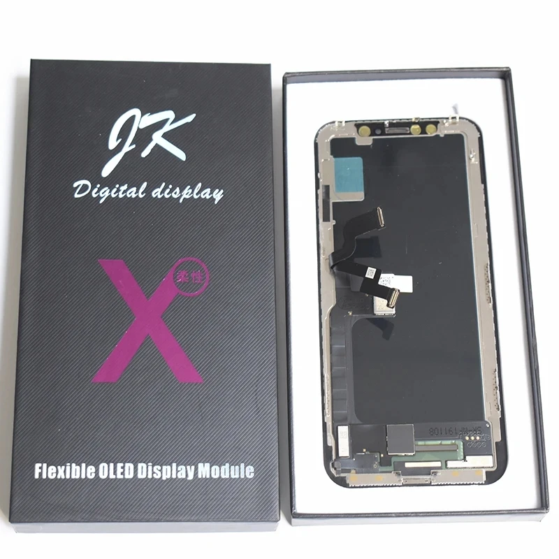 JK Quality LCD For iPhone X XS XR 11 11ProMax 12 12ProMax 13 LCD Display Touch Screen Digitizer Replacement Parts No Dead Pixel