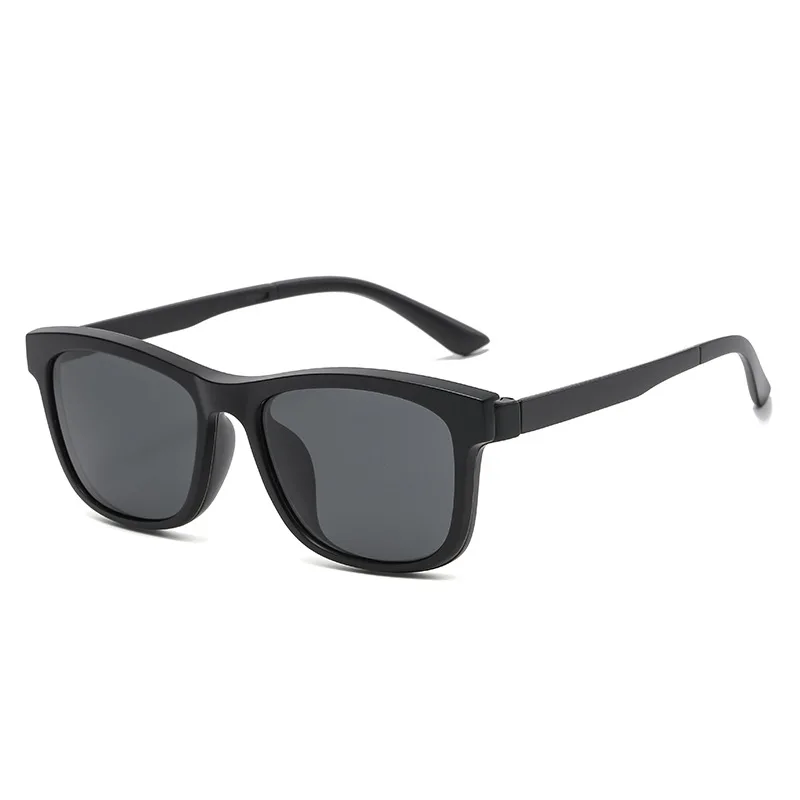 Magnetic Sunglasses Clip And Optical Glasses Frame 6 in 1 Women Men Polarized or Night Vision Multipurpose Eyeglasses  Set 2201