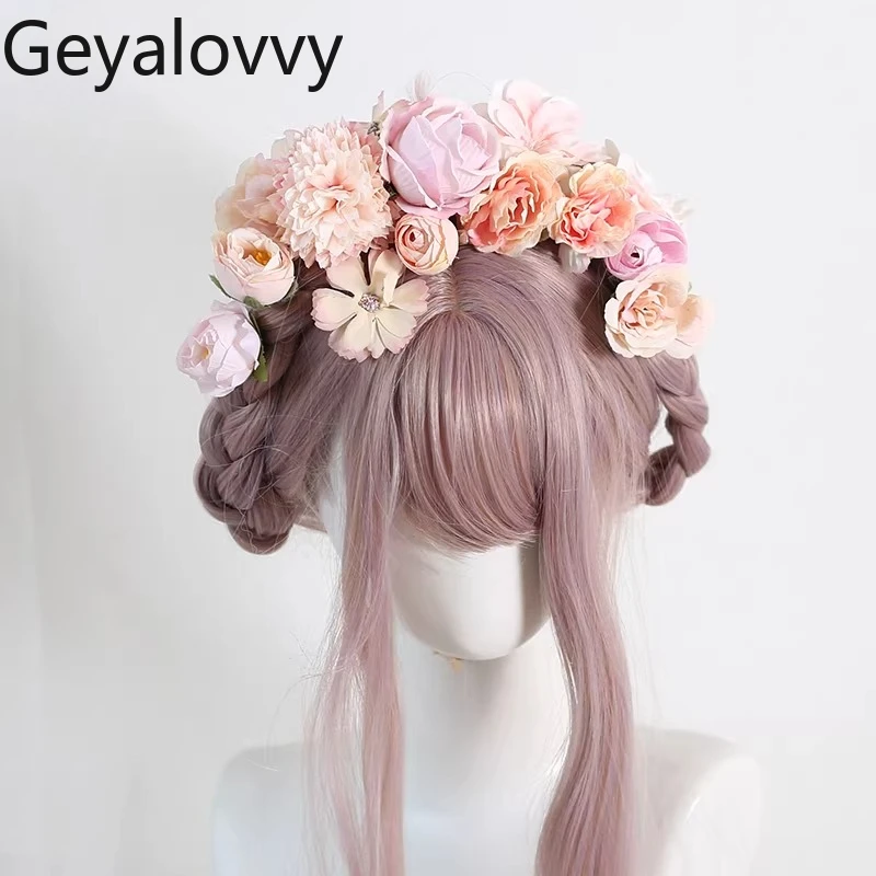 

Original Mori-style Floral Hair Accessories Sweet Versatile Classic Hairpins for Women Everyday Wear Wedding Party Headwear