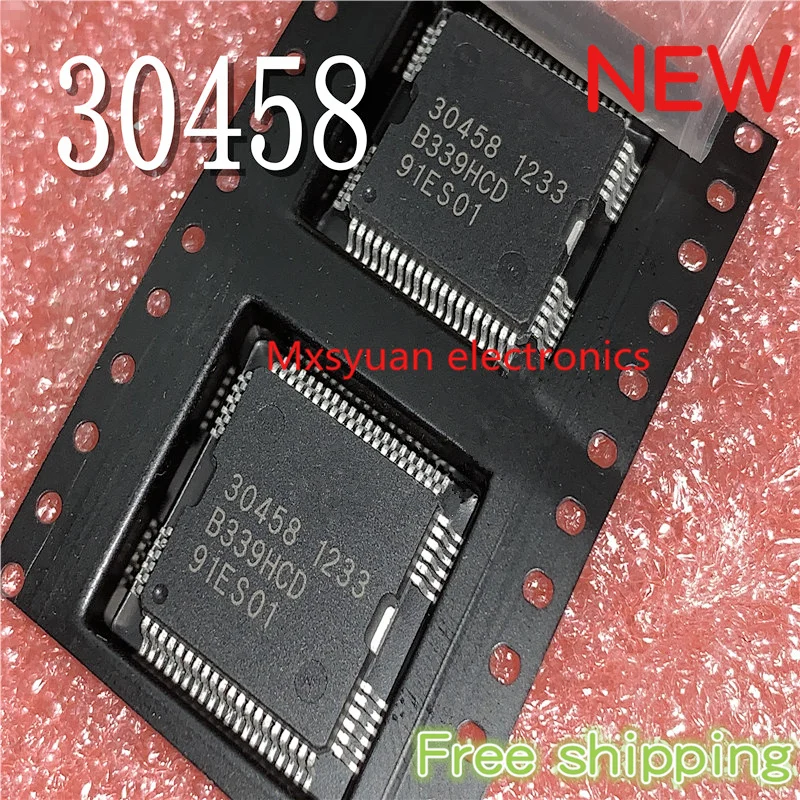 2~5pcs/LOT 100% New original 30458 H30458 HQFP64 Diesel engine computer chip
