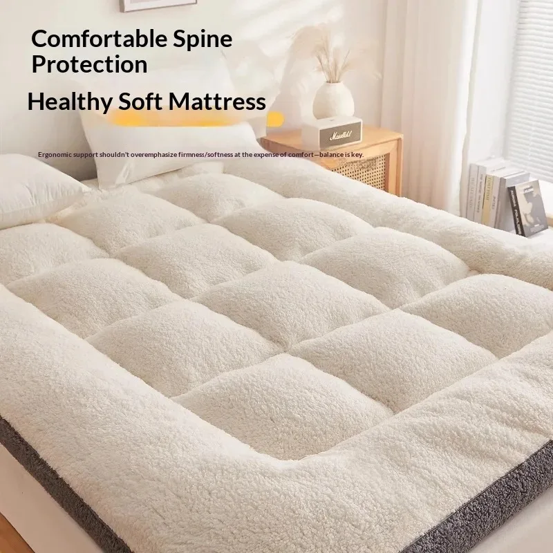Cooling Gel Hypoallergenic Orthopedic Breathable Pressure Relief Supportive Polyester Fiber Mattress Queen King Twin Bedroom
