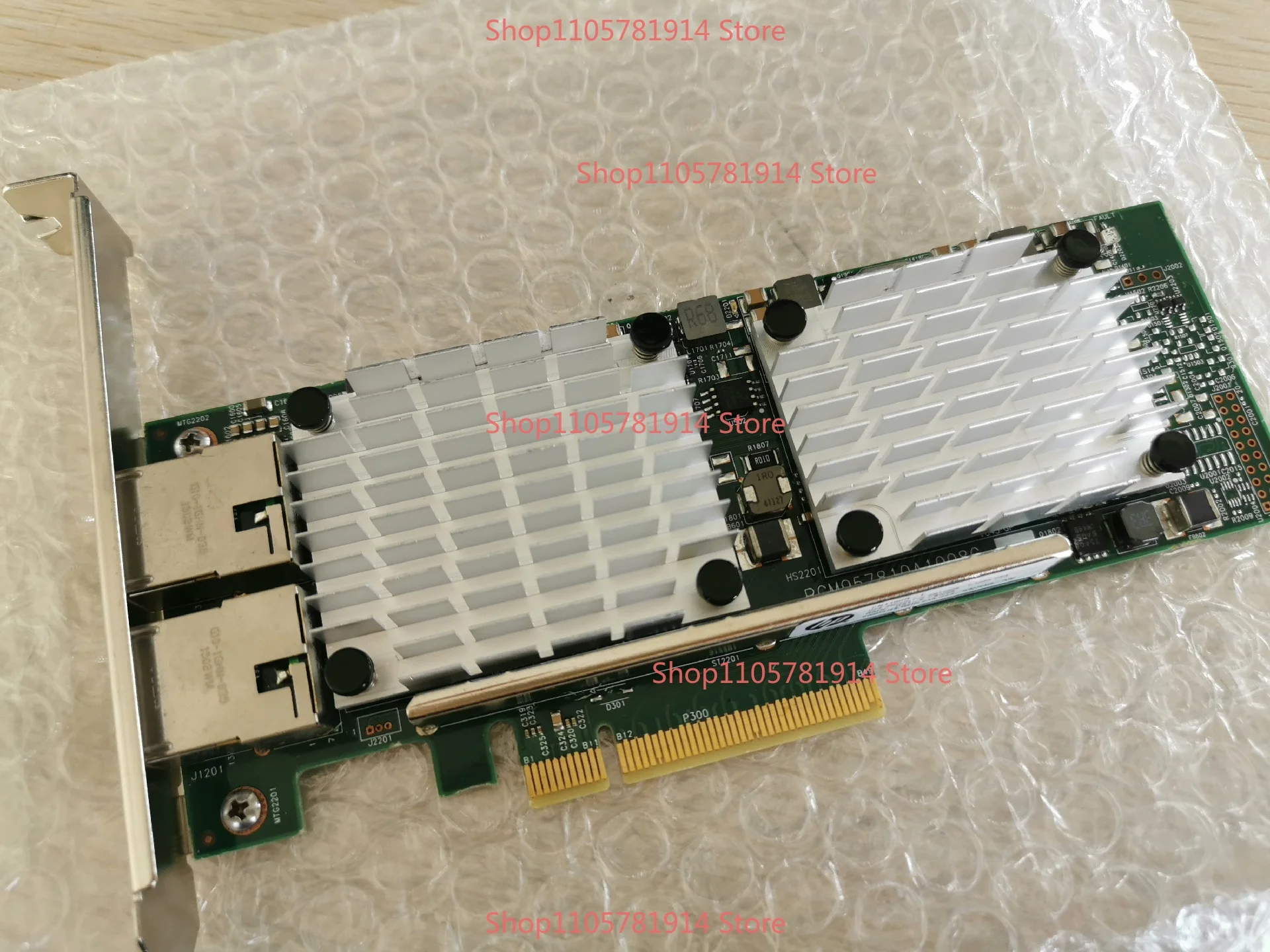 For Original HP CN1100R-T PCI-E Dual Port 10 Gigabit Electrical Port Server Network Interface Card