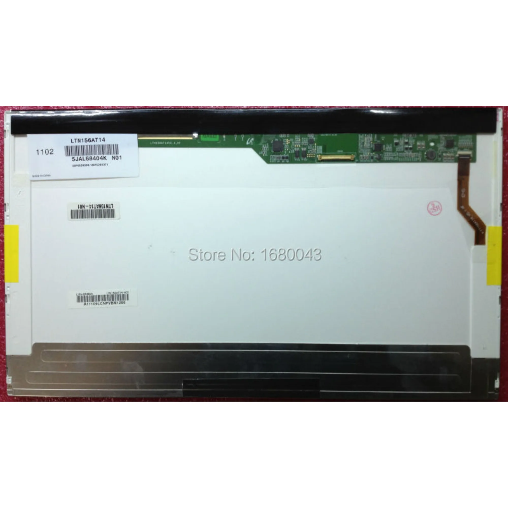 LTN156AT14 fit HB156WX1-400 LP156WH2-TLEA LP156WH2-TLG2 LP156WH4-TLA1 N156B6-L06 LED 1366x768 15.6
