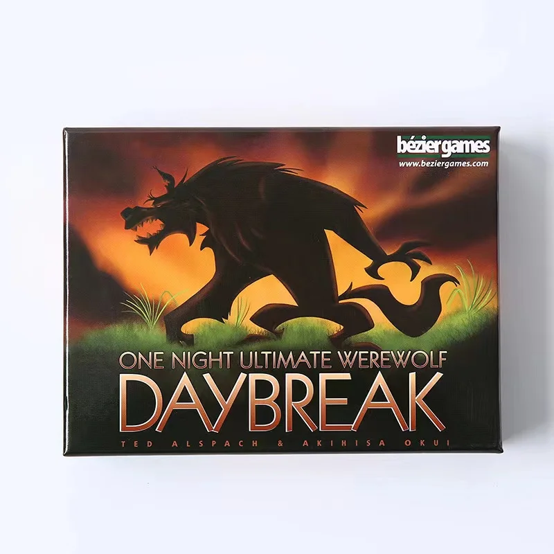 Bezier Games BEZONDB ONDBBEZ One Night Ultimate Werewolf Daybreak Board Game Party Playing