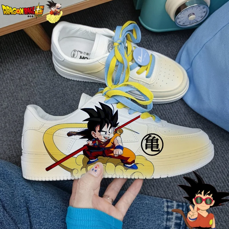 

Personality Dragon Ball Goku Men and Women Cool Creative Anime Cartoon Pattern Casual Fashion Non-Slip Wear-Resistant Sneakers