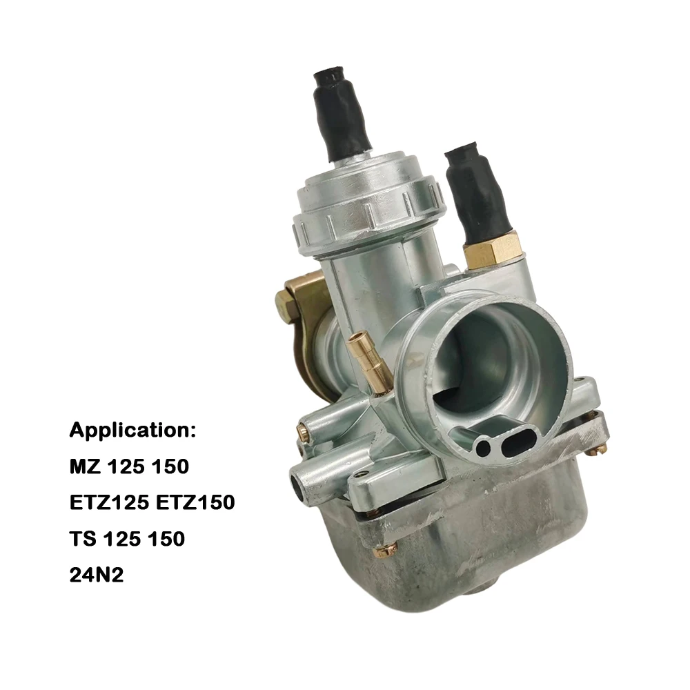 

24N2 New Carburetor Fit for MZ MZ125 MZ150 ETZ125 ETZ150 Vergaser Komplett ETZ TS 125 150 24N2 28mm
