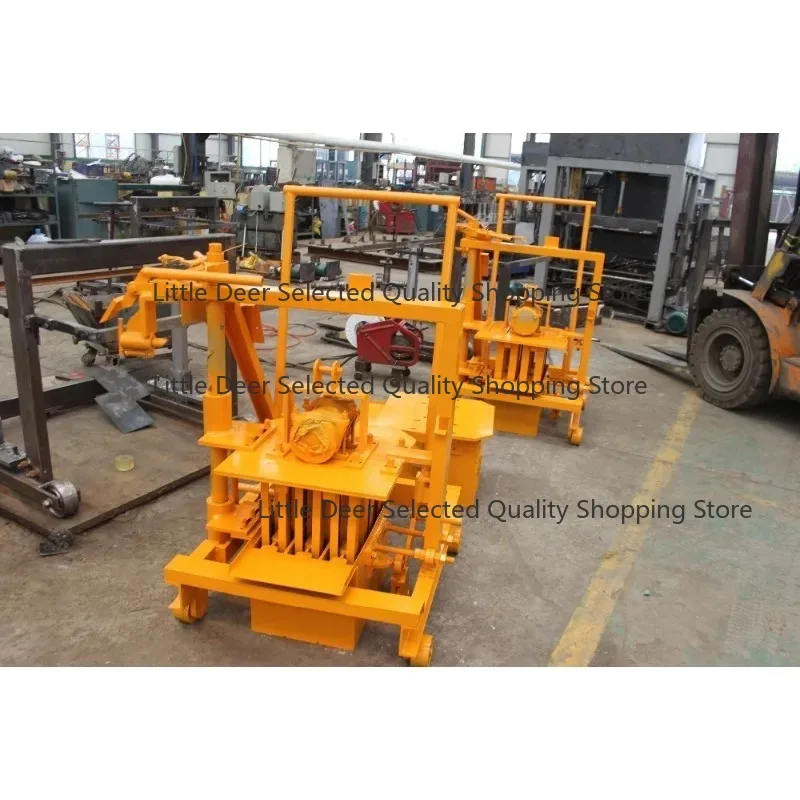 

Easy to operate egg placement concrete block making machine for sale